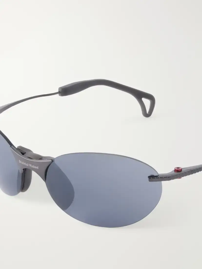 District Vision Mami Vantage Rimless D-frame Titanium Sunglasses | Thumbnail 4 District Vision Mami Vantage Rimless D-frame Titanium Sunglasses | Thumbnail 4