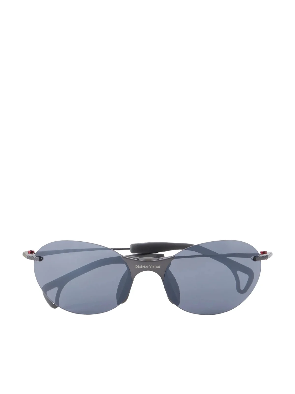District Vision Mami Vantage Rimless D-frame Titanium Sunglasses