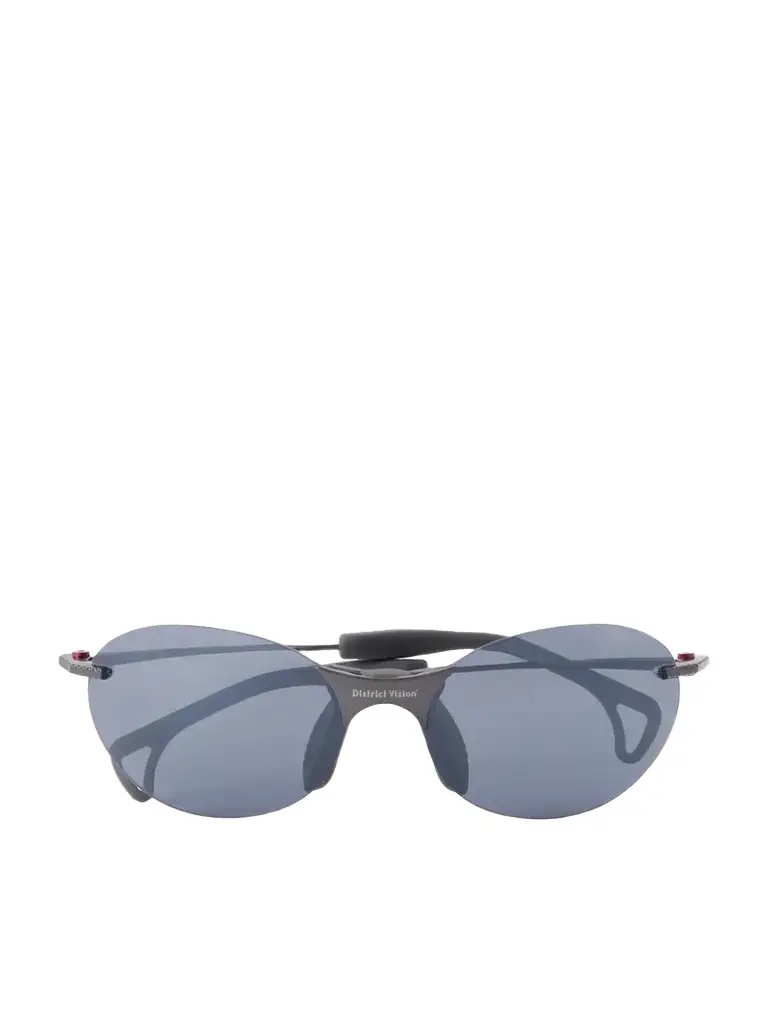 District Vision Mami Vantage Rimless D-frame Titanium Sunglasses