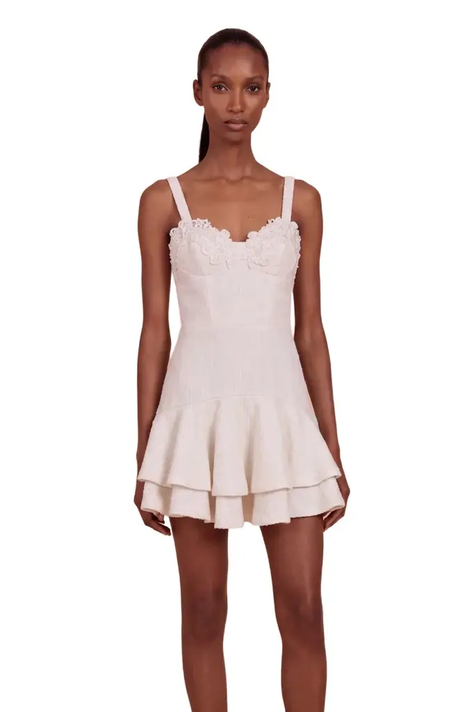 PatBo NOEMI TWEED MINI DRESS