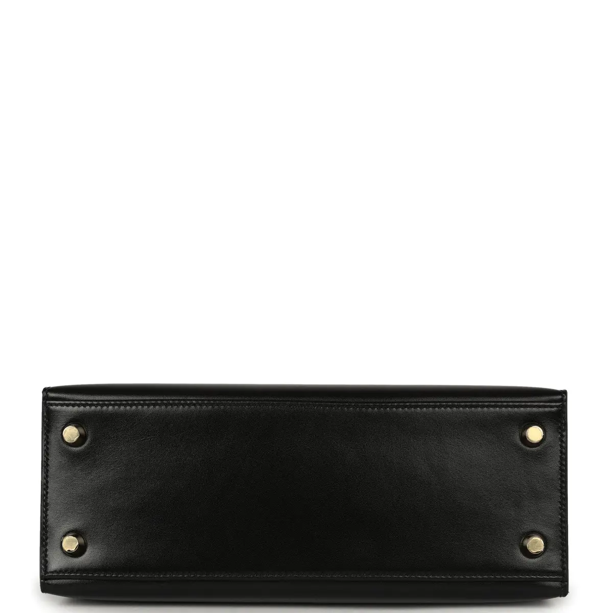 HERMÈS Hermes Kelly Sellier 25 Black Box Gold Hardware | Thumbnail 6