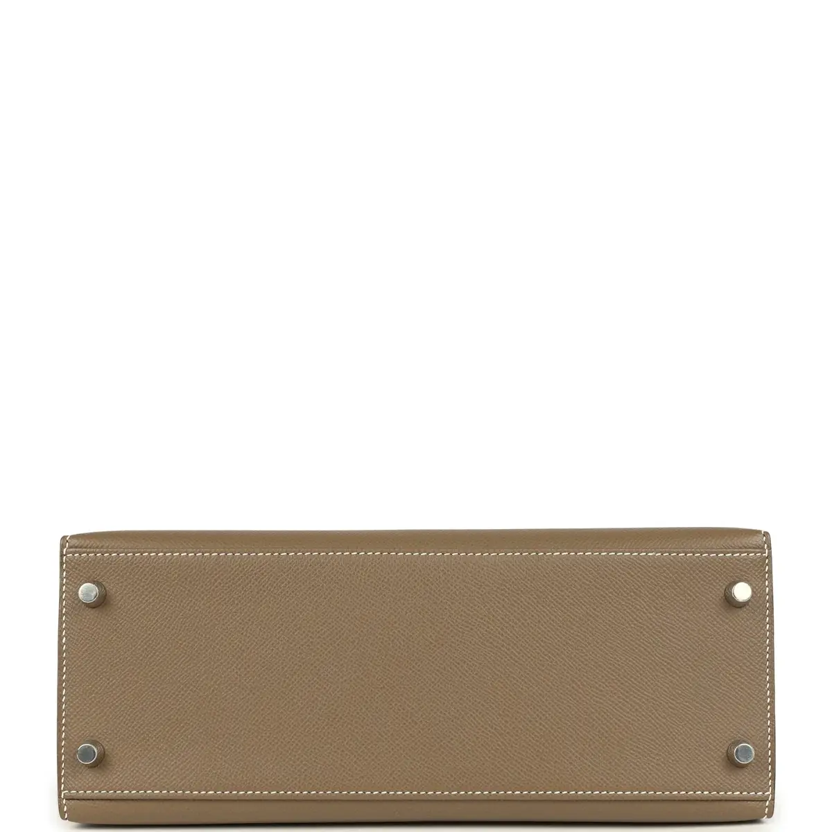HERMÈS Hermes Kelly Sellier 28 Etoupe Epsom Palladium Hardware | Thumbnail 6