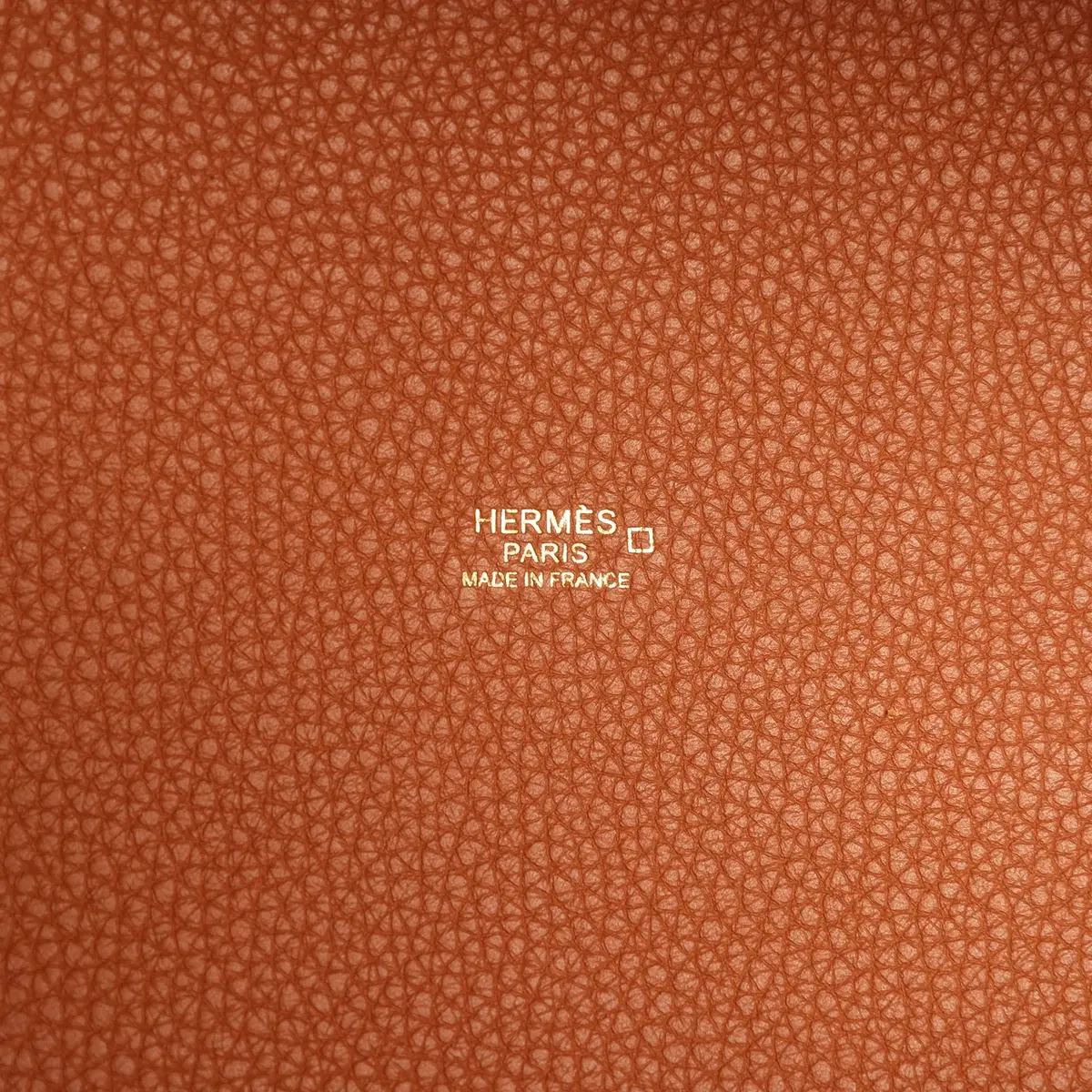 HERMÈS Pre-owned Hermes Picotin 22 Gold Clemence, Matte Alligator Touch Gold Hardware | Thumbnail 8 HERMÈS Pre-owned Hermes Picotin 22 Gold Clemence, Matte Alligator Touch Gold Hardware | Thumbnail 8