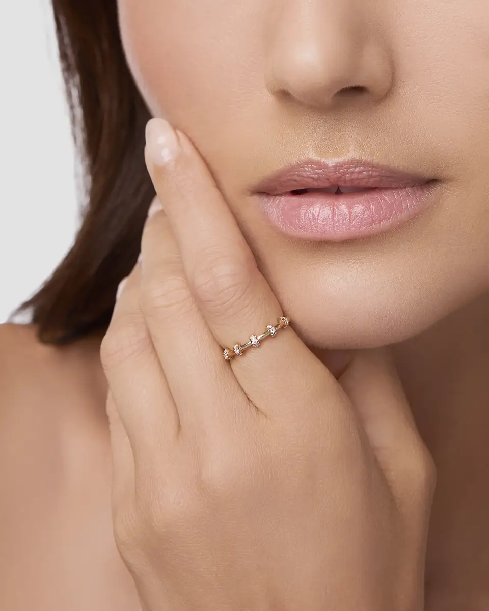 Jennifer Fisher Jennifer Fisher Pavé Diamond Wrap Ring 6 | Thumbnail 2 Jennifer Fisher Jennifer Fisher Pavé Diamond Wrap Ring 6 | Thumbnail 2