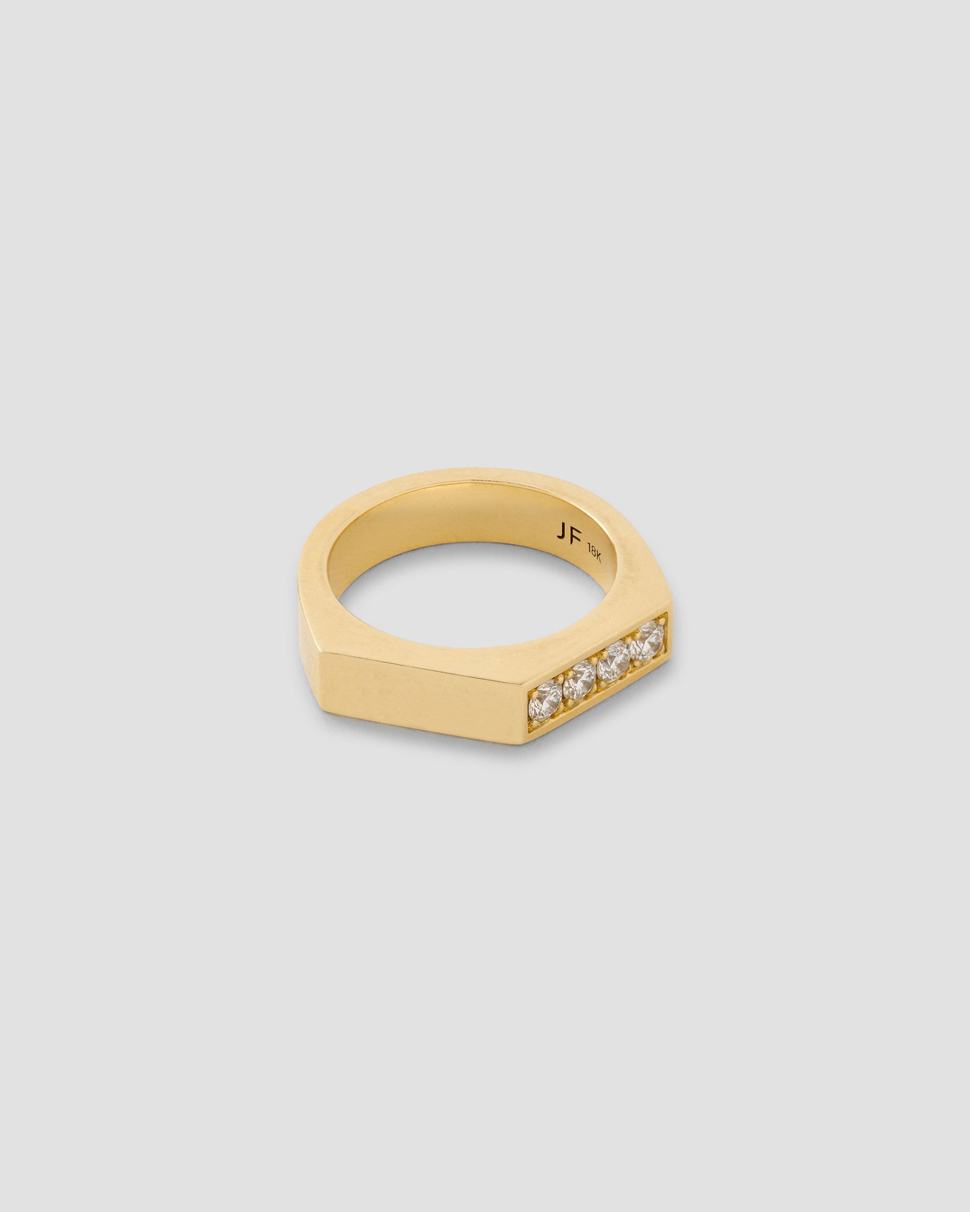 Jennifer Fisher Jennifer Fisher Peak Ring with Diamonds Blank / 6 /