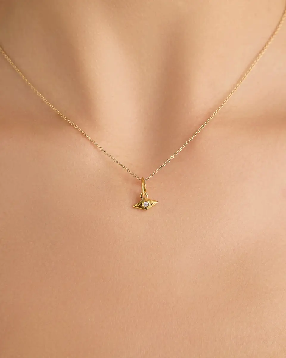 Jennifer Fisher Jennifer Fisher Evil Eye Necklace | Thumbnail 2 Jennifer Fisher Jennifer Fisher Evil Eye Necklace | Thumbnail 2