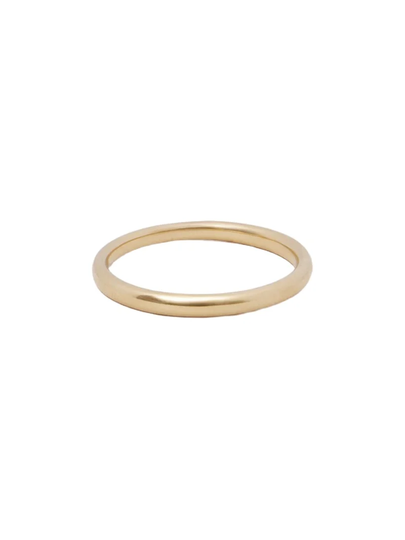 Jennifer Fisher 2mm Wedding Band in 18K Yellow Gold 5