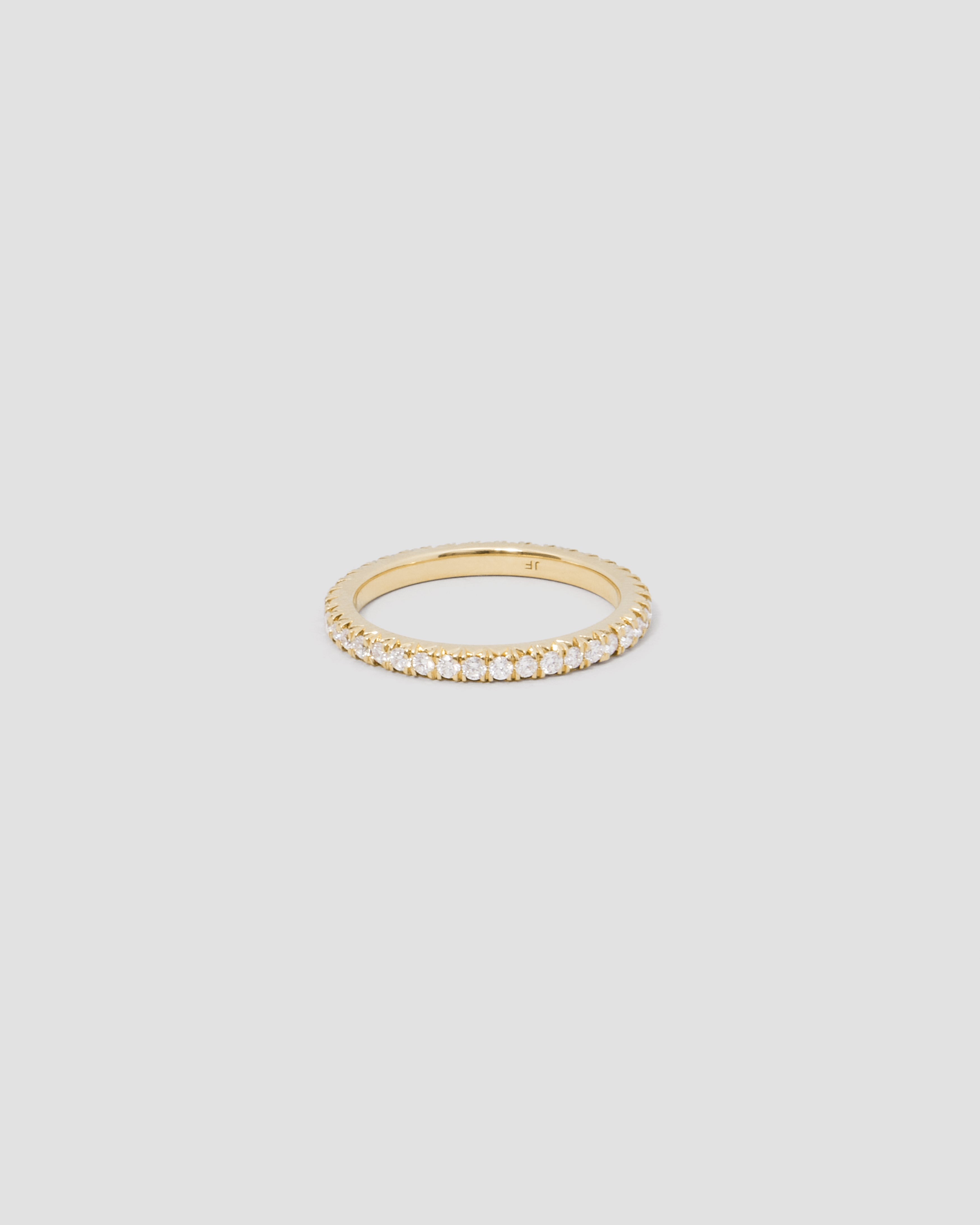 Jennifer Fisher Jennifer Fisher Diamond Eternity Wedding Band in 18K Yellow Gold 7