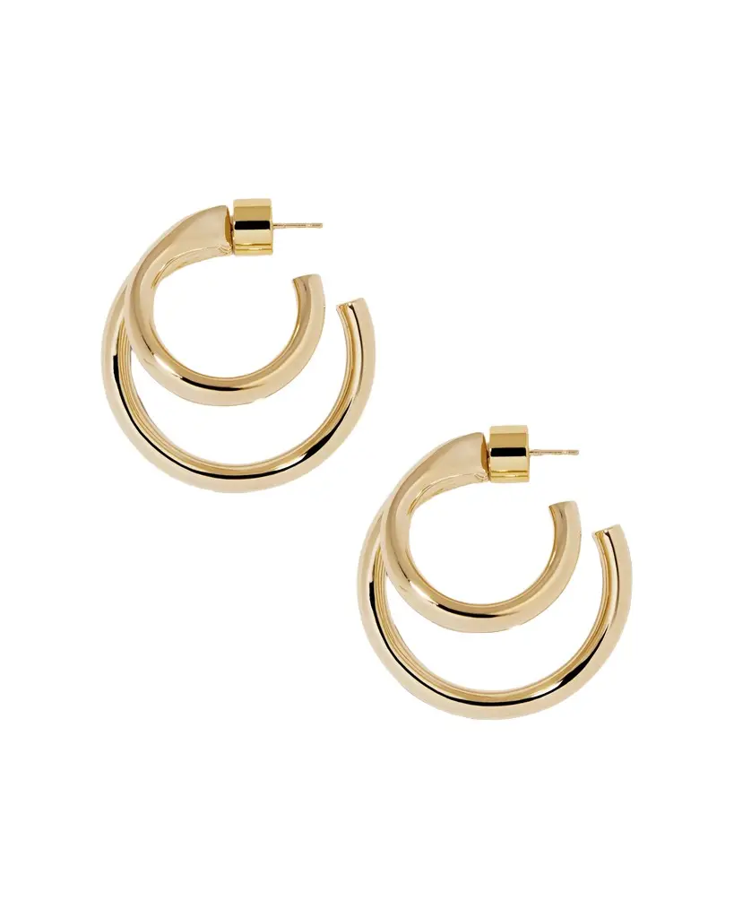 Jennifer Fisher Jennifer Fisher 1 Double Lilly Mini Hoops