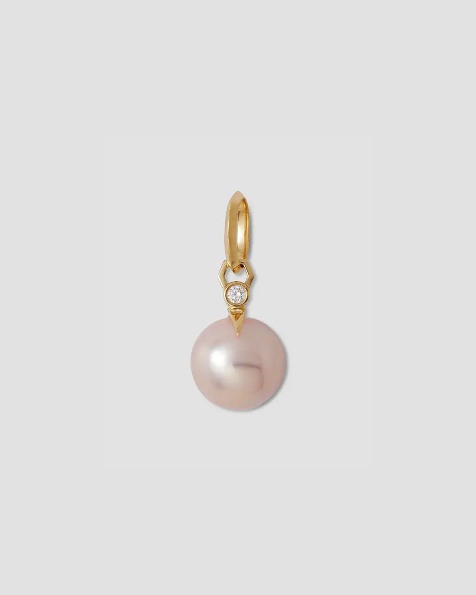 Jennifer Fisher Jennifer Fisher Freshwater Pearl Drop Charm | Thumbnail 2 Jennifer Fisher Jennifer Fisher Freshwater Pearl Drop Charm | Thumbnail 2