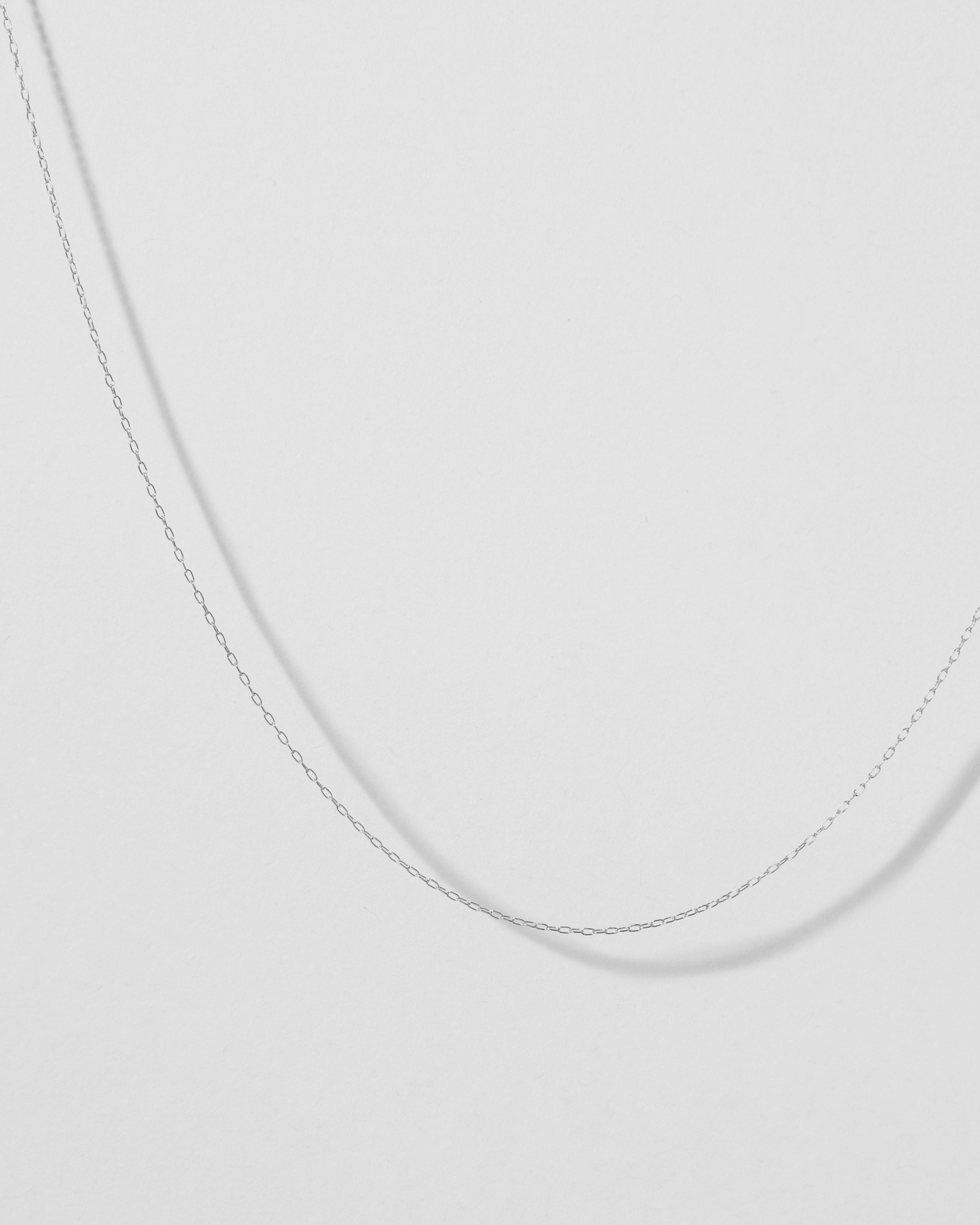 Jennifer Fisher Jennifer Fisher Micro Link Chain 14K White Gold / 20