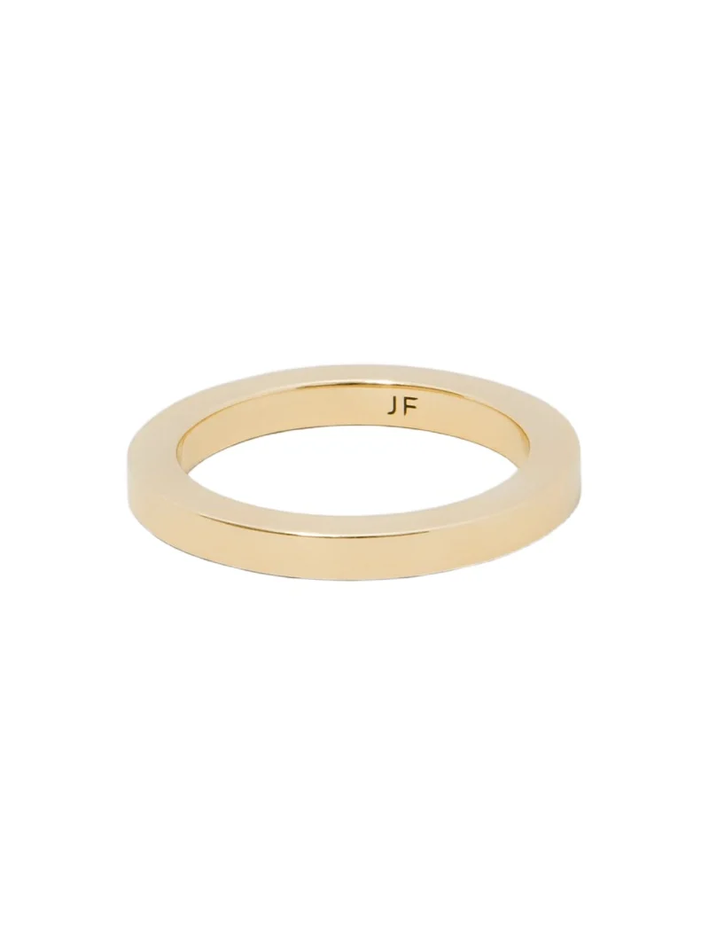 Jennifer Fisher Jennifer Fisher 3mm Square Ring in 18k Yellow Gold 10