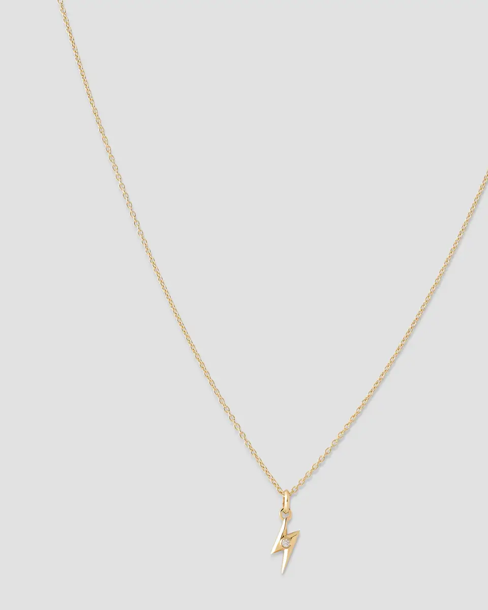 Jennifer Fisher Jennifer Fisher Lightning Bolt Necklace | Thumbnail 2 Jennifer Fisher Jennifer Fisher Lightning Bolt Necklace | Thumbnail 2