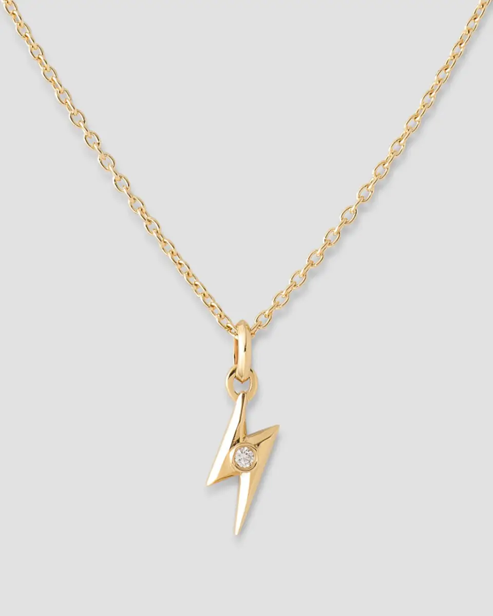 Jennifer Fisher Lightning Bolt Necklace Jennifer Fisher Lightning Bolt Necklace