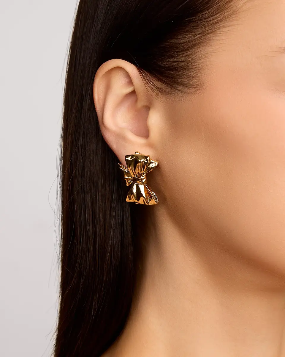 Jennifer Fisher Jennifer Fisher Small Bow Earring | Thumbnail 2 Jennifer Fisher Jennifer Fisher Small Bow Earring | Thumbnail 2