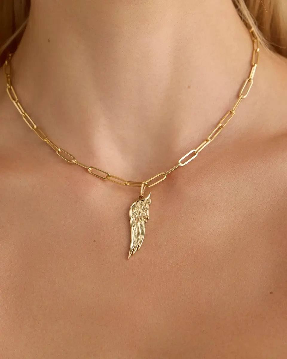 Jennifer Fisher Jennifer Fisher Medium Wing Charm in | Thumbnail 2 Jennifer Fisher Jennifer Fisher Medium Wing Charm in | Thumbnail 2