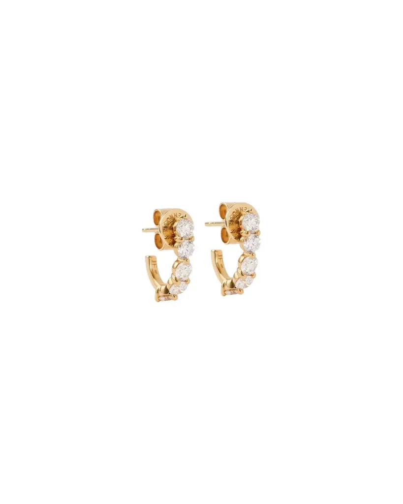 Jennifer Fisher Jennifer Fisher Floating Five Diamond Huggies