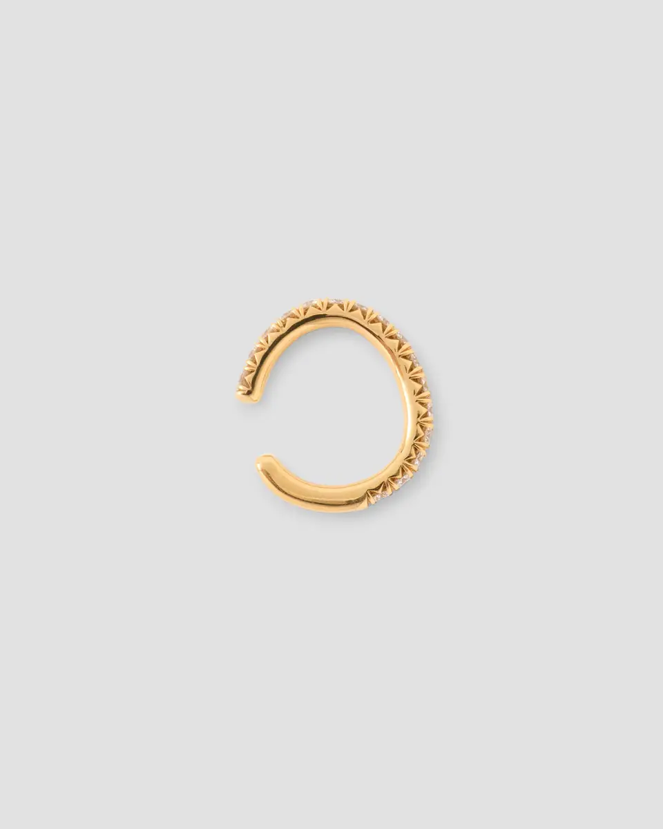 Jennifer Fisher Jennifer Fisher Pavé Diamond Ear Cuff in | Thumbnail 2 Jennifer Fisher Jennifer Fisher Pavé Diamond Ear Cuff in | Thumbnail 2