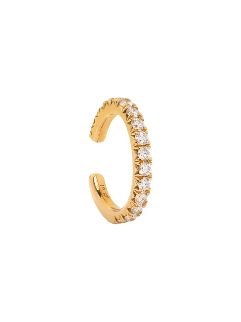 Pavé Diamond Ear Cuff in Yellow Gold Pavé Diamond Ear Cuff in Yellow Gold
