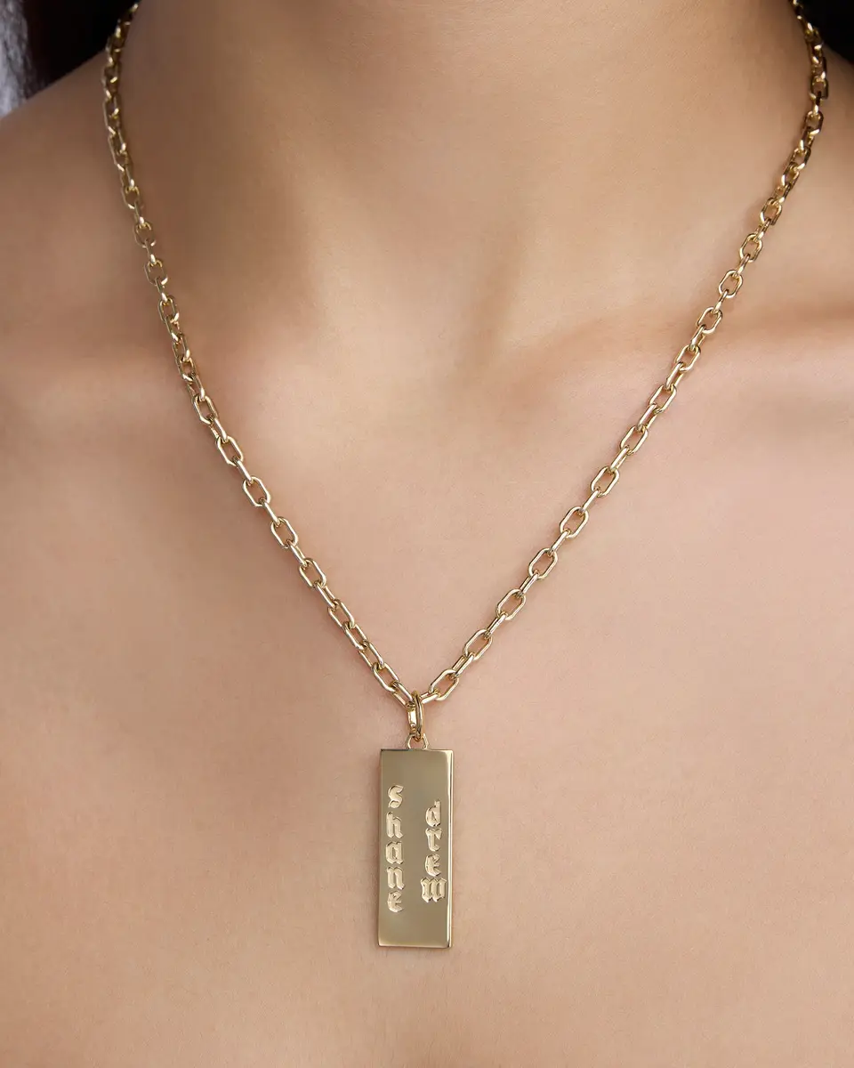 Jennifer Fisher Jennifer Fisher Personalized Classic Dog Tag in | Thumbnail 2