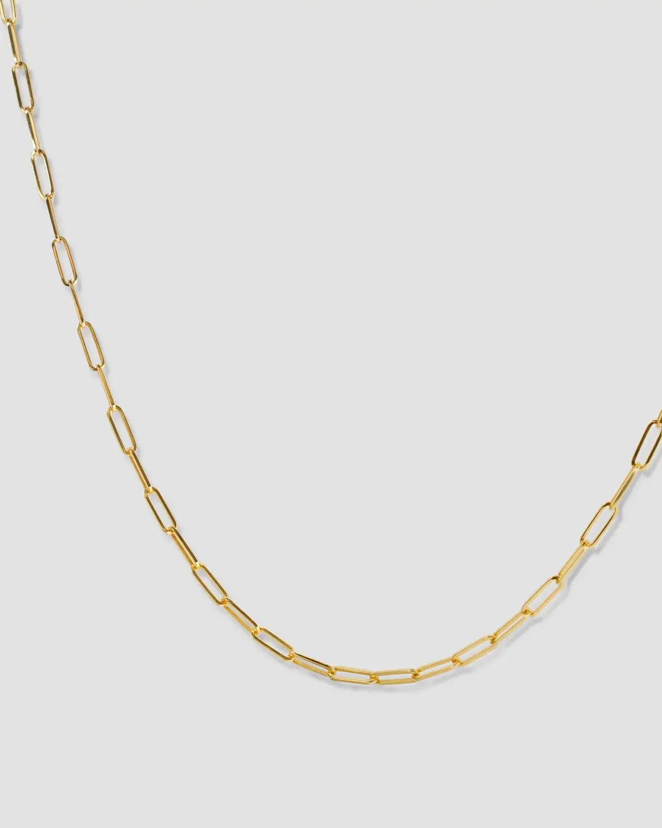 Jennifer Fisher Long Link Chain in 18K Yellow Gold 18K Yellow Gold / 22