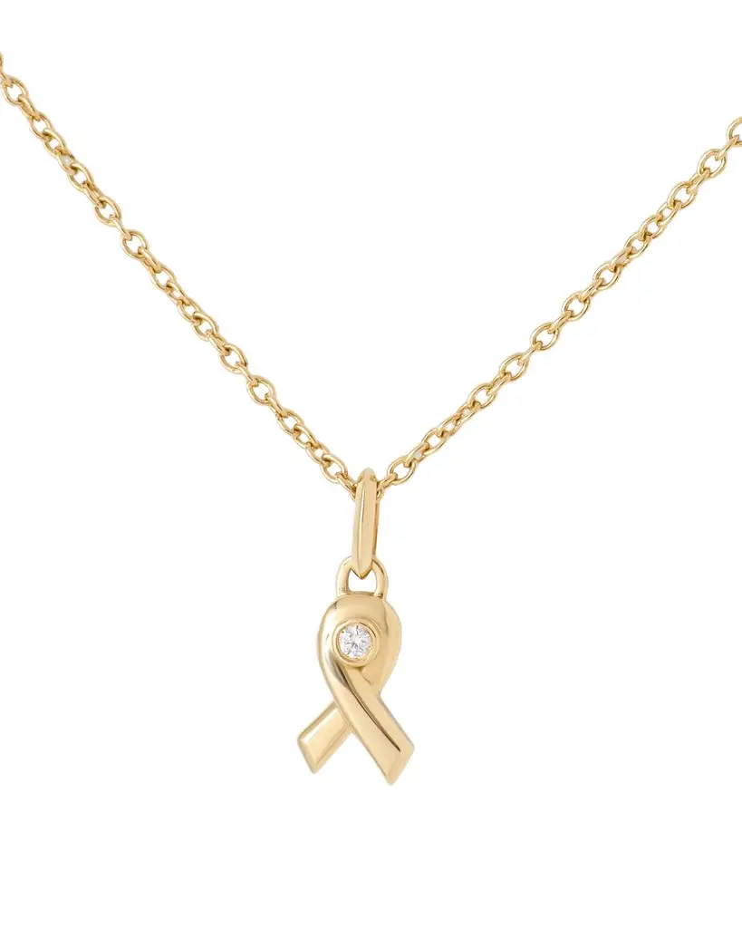 Jennifer Fisher Jennifer Fisher Breast Cancer Awareness Necklace