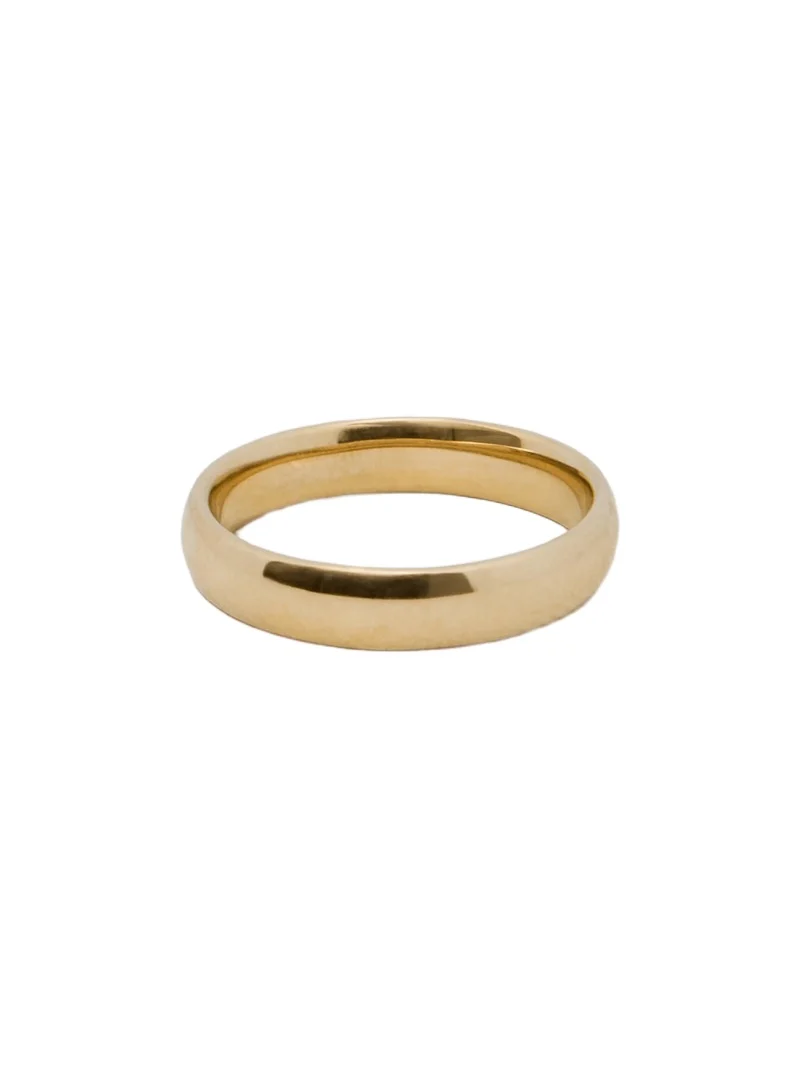Jennifer Fisher Jennifer Fisher 4mm Wedding Band in 18K Yellow Gold 6
