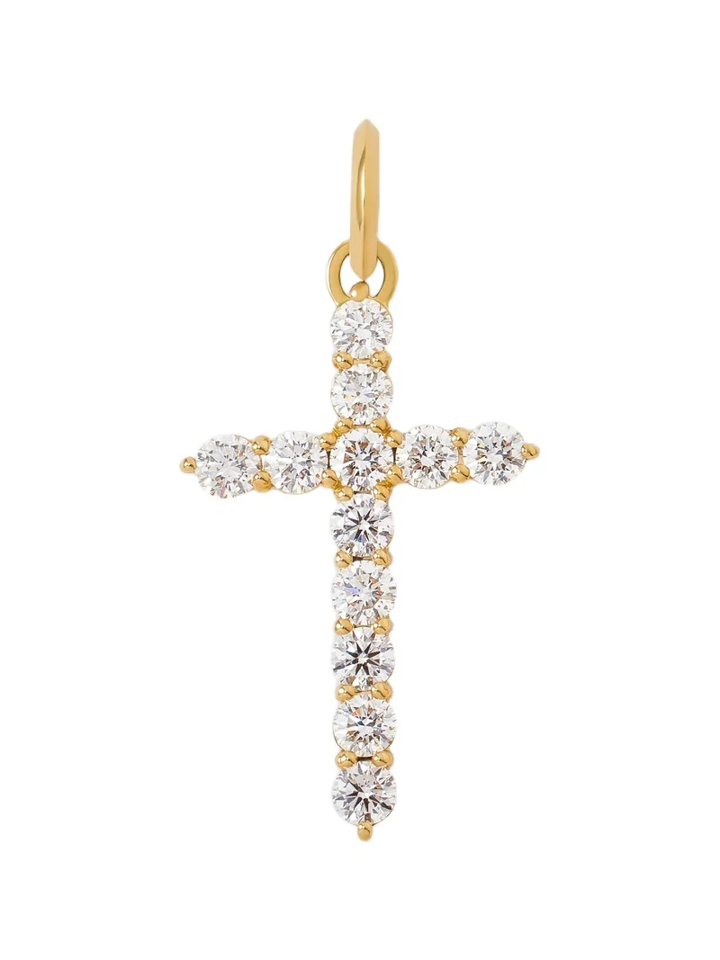 Jennifer Fisher Large Floating Diamond Cross