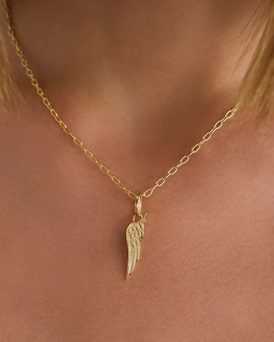 Jennifer Fisher Jennifer Fisher Small Wing Charm in | Thumbnail 2 Jennifer Fisher Jennifer Fisher Small Wing Charm in | Thumbnail 2