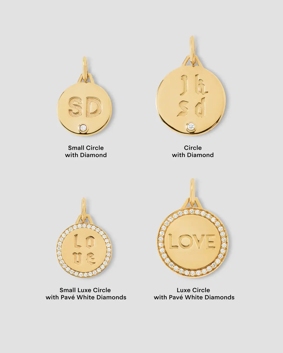 Jennifer Fisher Jennifer Fisher Luxe Circle in 18K Yellow Gold | Thumbnail 2 Jennifer Fisher Jennifer Fisher Luxe Circle in 18K Yellow Gold | Thumbnail 2