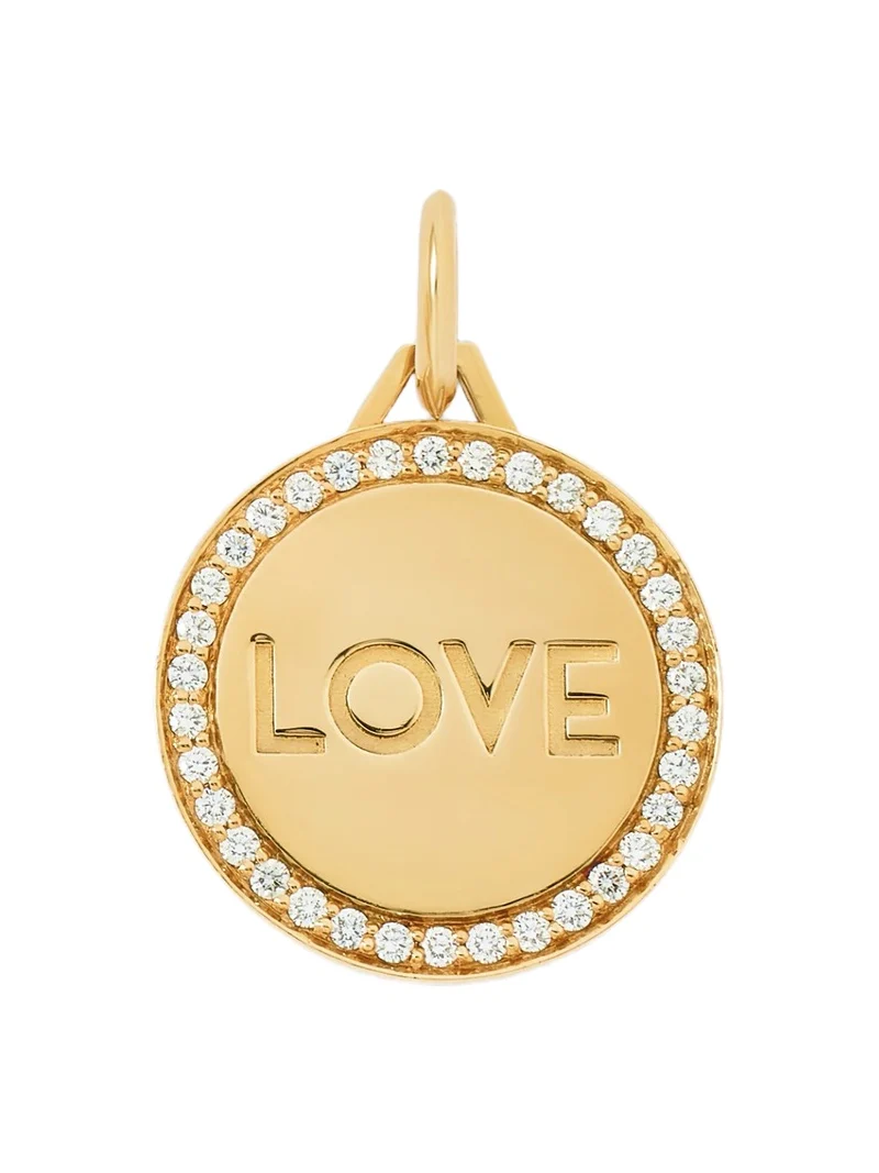 Jennifer Fisher Jennifer Fisher Personalized Luxe Circle in 18K Yellow Gold