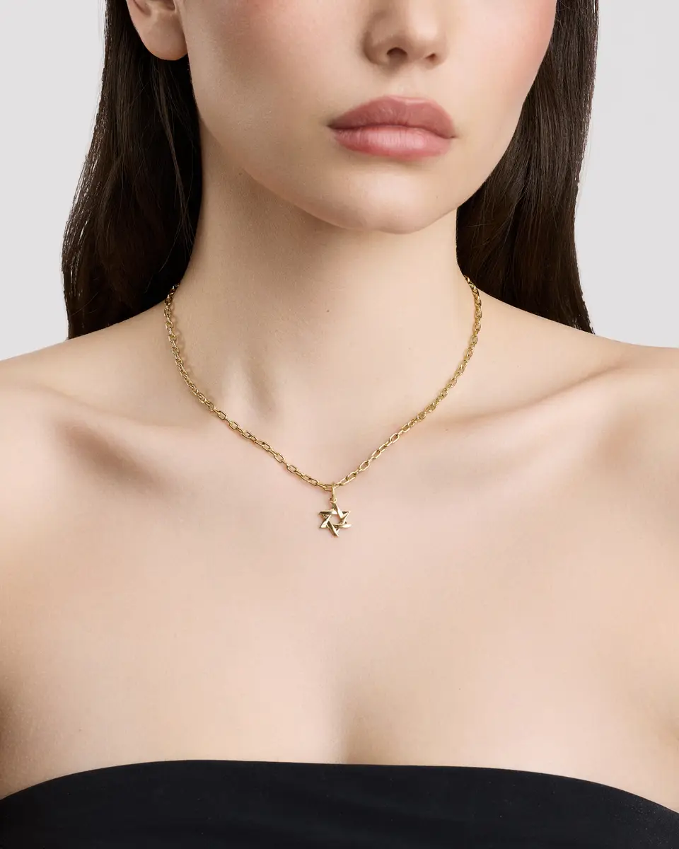 Jennifer Fisher Jennifer Fisher Star Of David Charm 18K Yellow Gold | Thumbnail 2 Jennifer Fisher Jennifer Fisher Star Of David Charm 18K Yellow Gold | Thumbnail 2