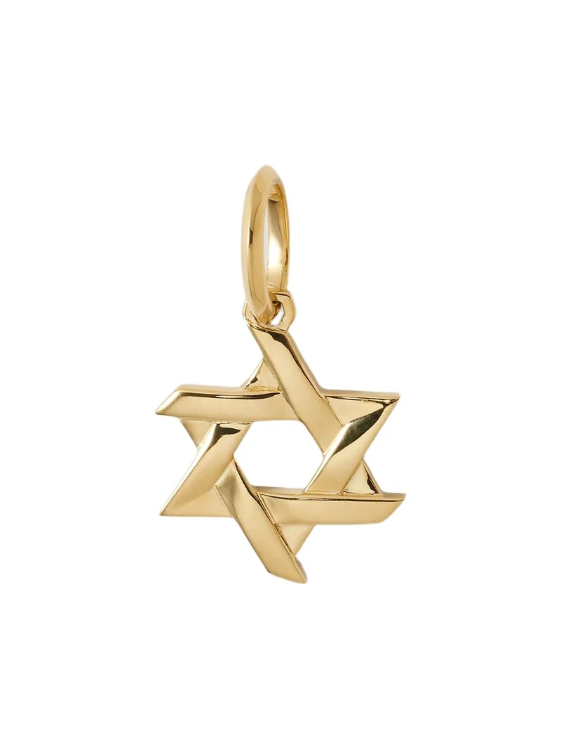 Star Of David Charm 18K Yellow Gold Star Of David Charm 18K Yellow Gold