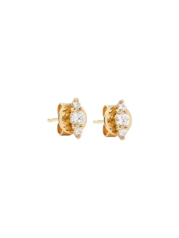 Jennifer Fisher Floating Three Diamond Stud Earring Jennifer Fisher Floating Three Diamond Stud Earring