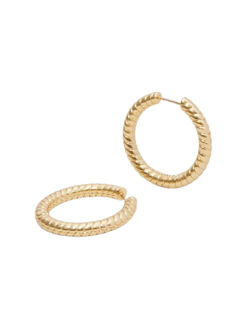 Jennifer Fisher Madison Avenue Huggies Gold Jennifer Fisher Madison Avenue Huggies Gold