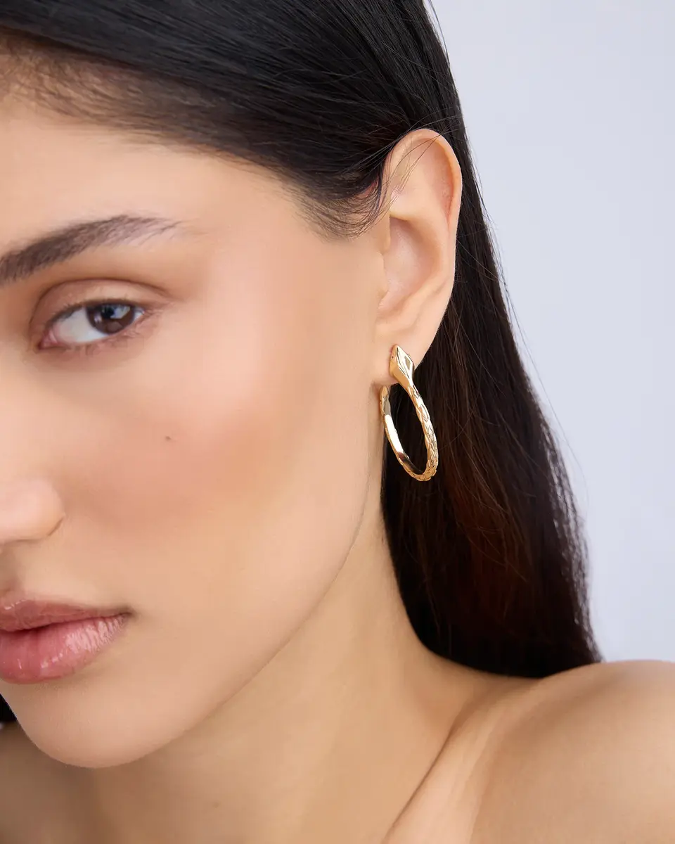 Jennifer Fisher Jennifer Fisher 1 Mini Snake Hoops | Thumbnail 2