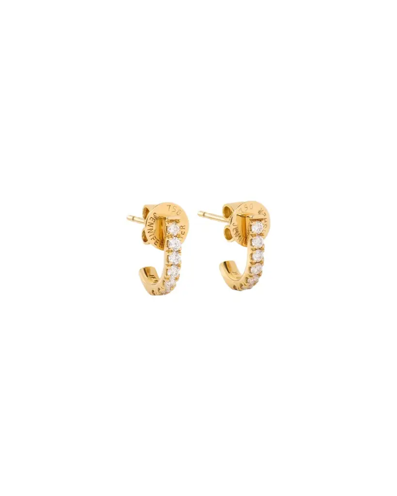 Jennifer Fisher Jennifer Fisher Micro Pavé Diamond Level Huggie in