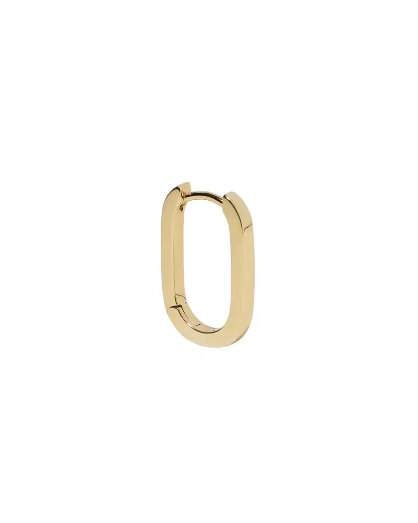 Jennifer Fisher Jennifer Fisher 18k Elongated Link Huggie