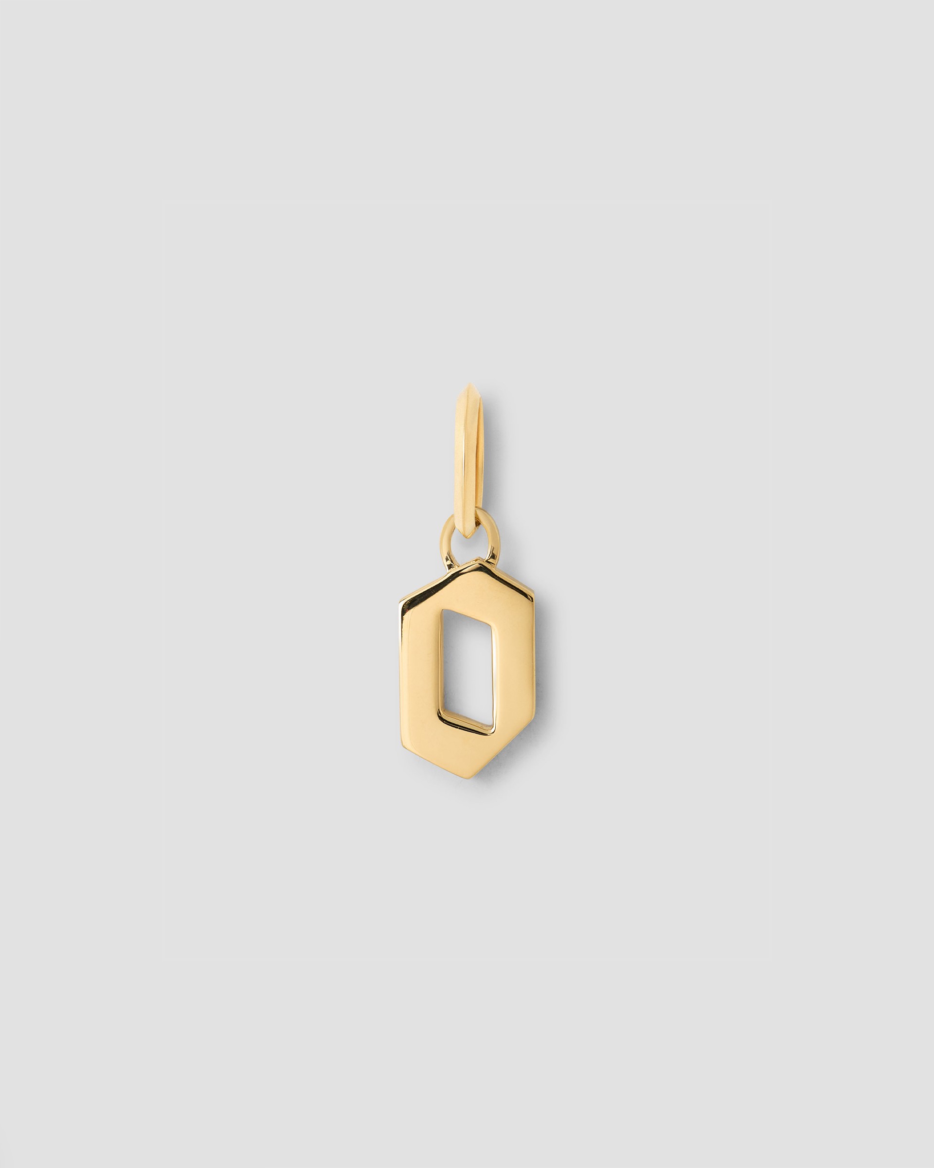 Jennifer Fisher Jennifer Fisher Lower Case Gothic Letter Charm in 14K Yellow Gold O