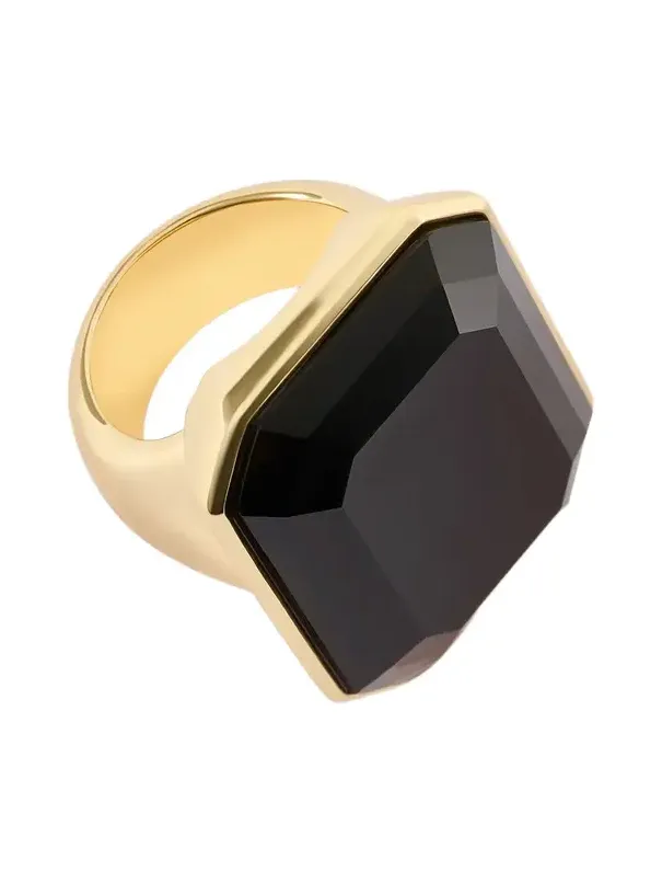 Jennifer Fisher Semi-Precious Emerald Ring Smoky Quartz / 5