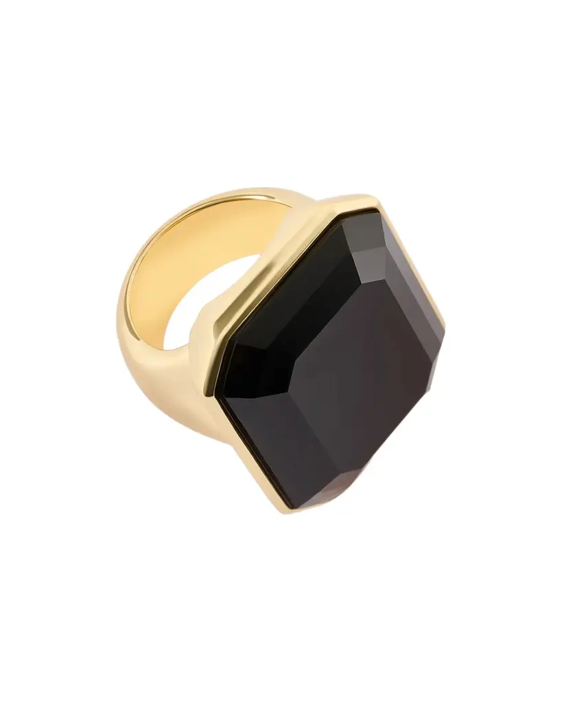 Jennifer Fisher Semi-Precious Emerald Ring Smoky Quartz / 5 Jennifer Fisher Semi-Precious Emerald Ring Smoky Quartz / 5