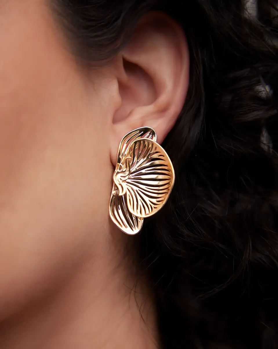 Jennifer Fisher Jennifer Fisher Small Orchid Earrings | Thumbnail 2