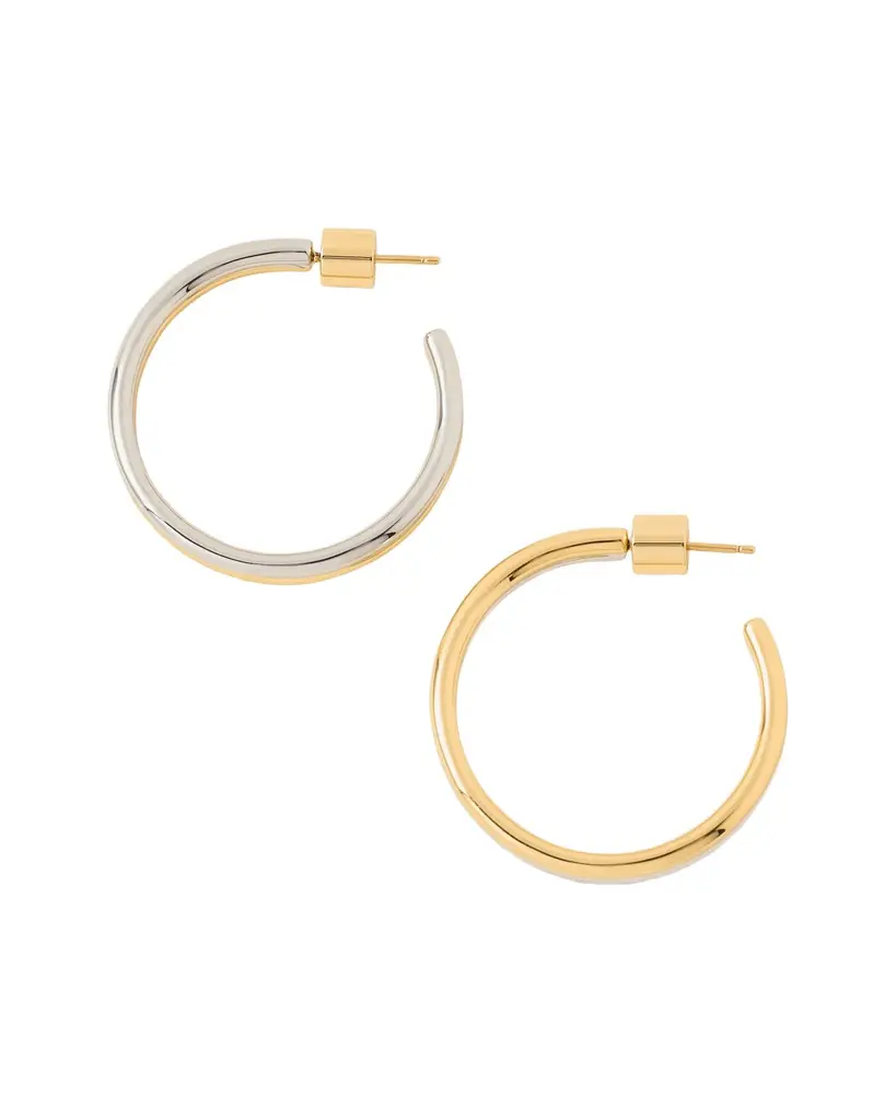 Jennifer Fisher Jennifer Fisher 1 Two Tone Thread Mini Hoops