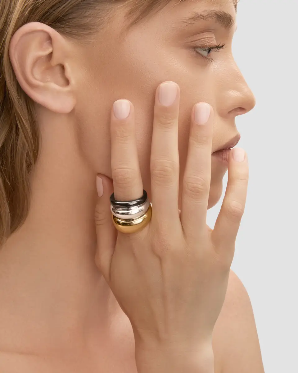 Jennifer Fisher Jennifer Fisher Tritone Chavez Ring 9 | Thumbnail 2 Jennifer Fisher Jennifer Fisher Tritone Chavez Ring 9 | Thumbnail 2