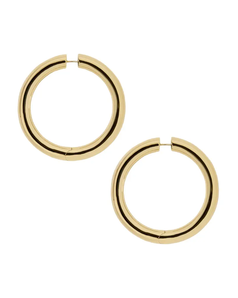 Jennifer Fisher Jennifer Fisher 1.5 Samira Hinged Baby Hoops