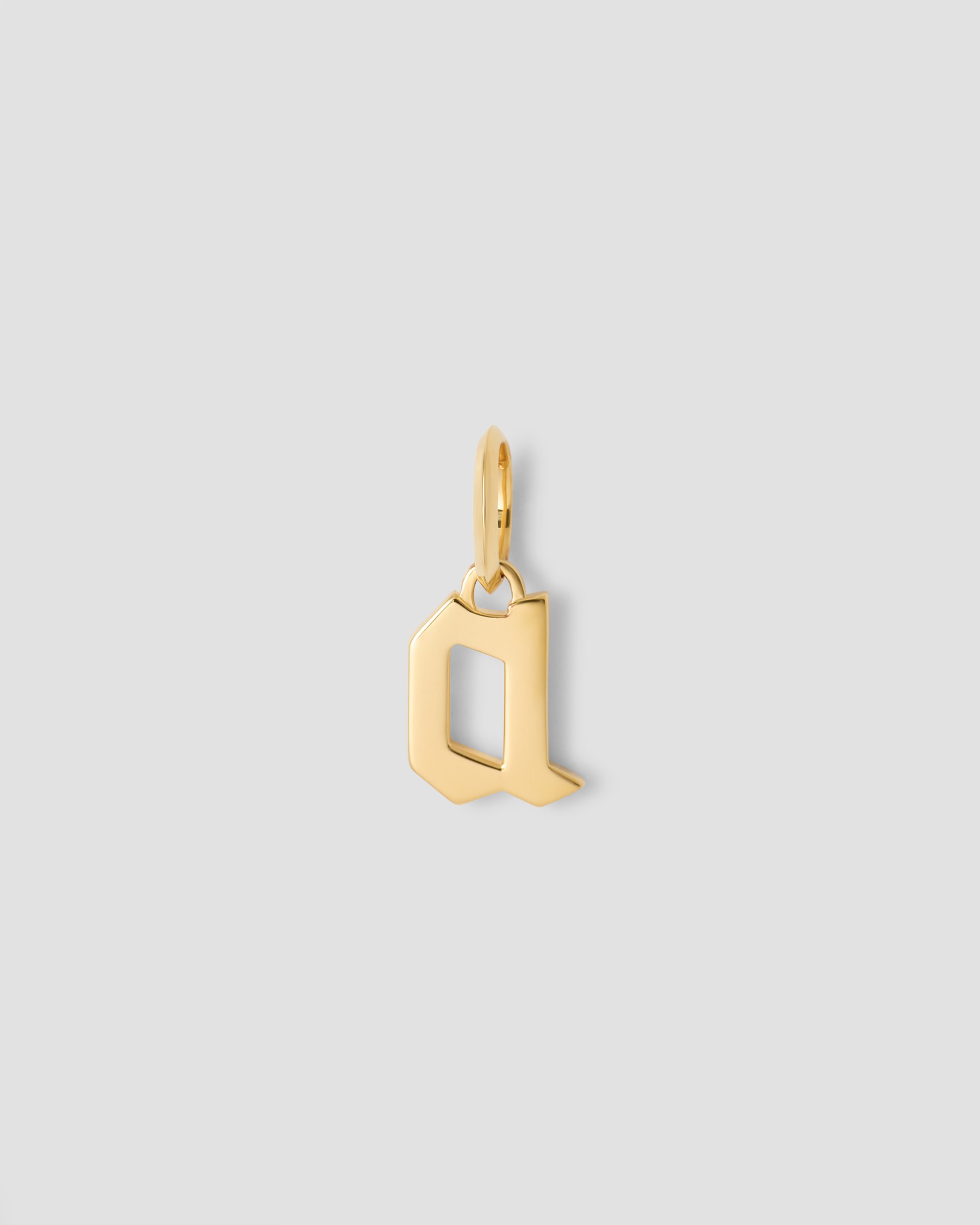 Jennifer Fisher Jennifer Fisher Lower Case Gothic Letter Charm in 14K Yellow Gold A
