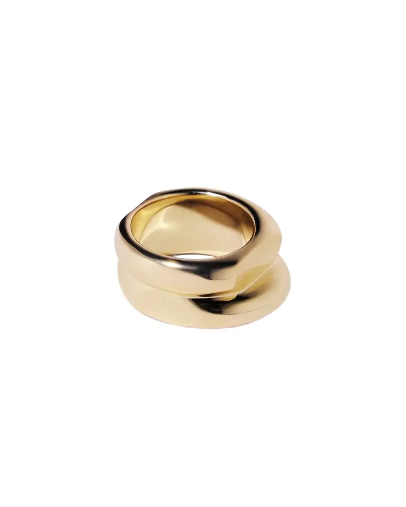 Jennifer Fisher Jennifer Fisher City Link Ring Yellow Gold / 5