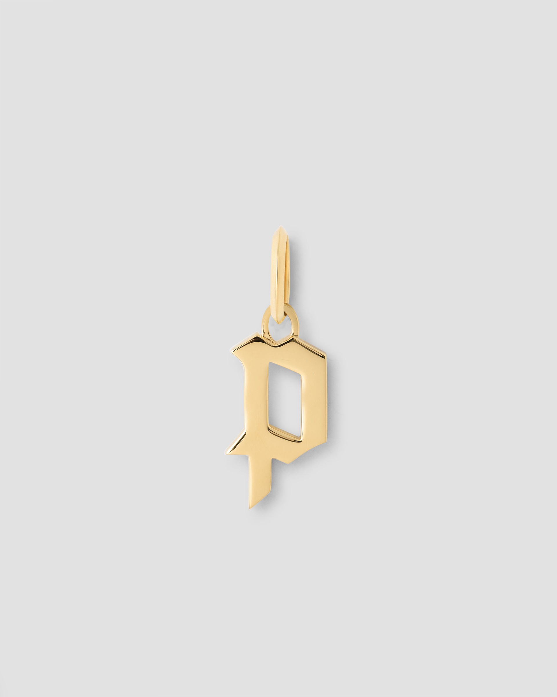 Jennifer Fisher Jennifer Fisher Lower Case Gothic Letter Charm in 14K Yellow Gold P