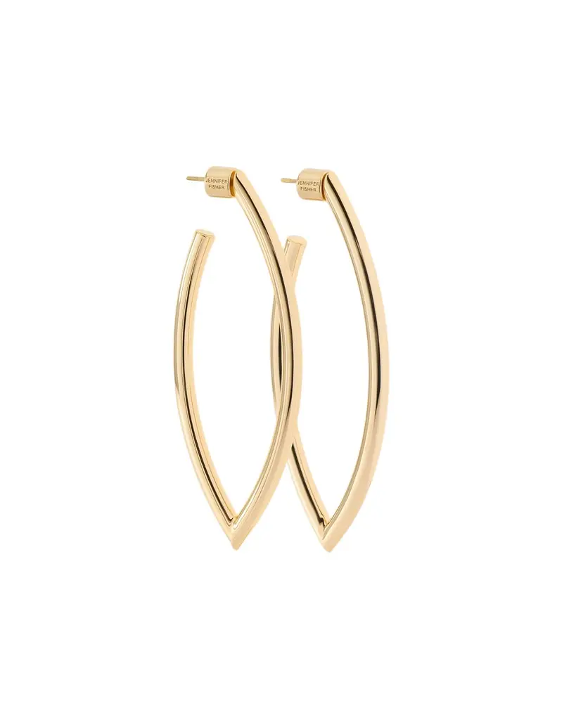 Jennifer Fisher Medium Marquise Hoops
