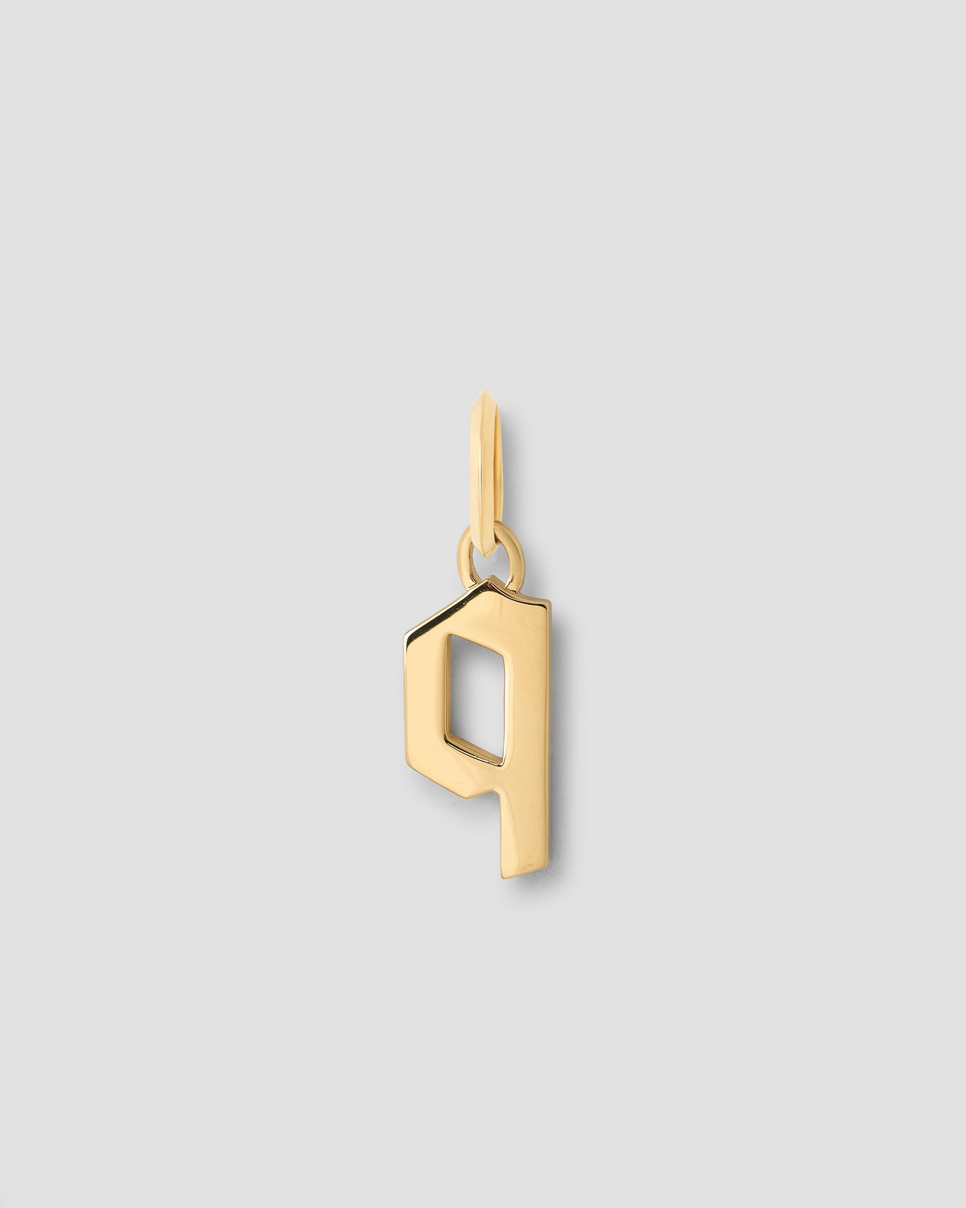 Jennifer Fisher Jennifer Fisher Lower Case Gothic Letter Charm in 14K Yellow Gold Q